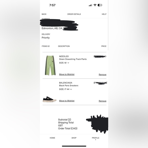 NEEDLES X AWGE - Picture 4 of 4